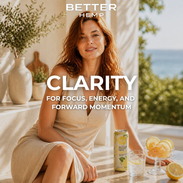 Clarity. For focus, energy, and forward momentum. 