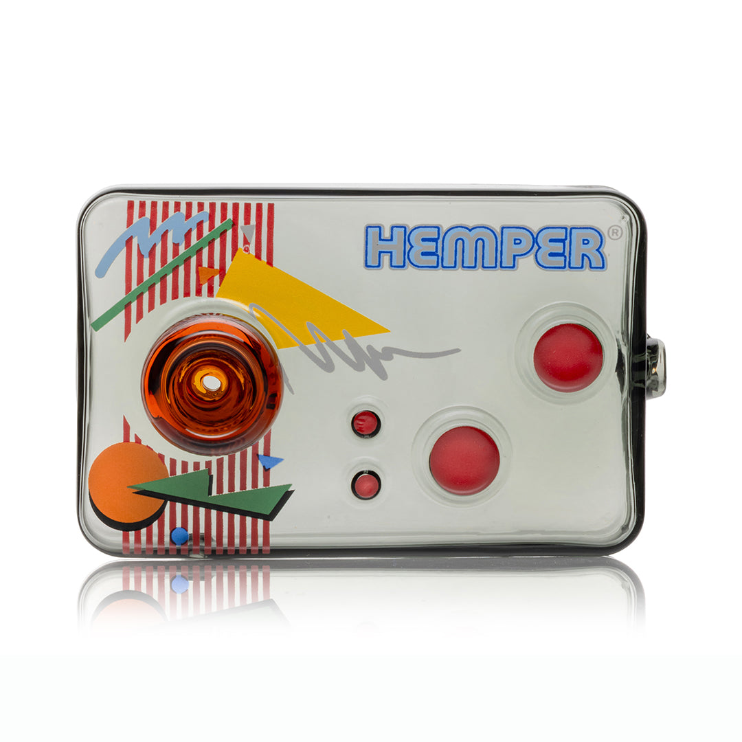 Glass • Arcade Controller Hand Pipe • Hemper