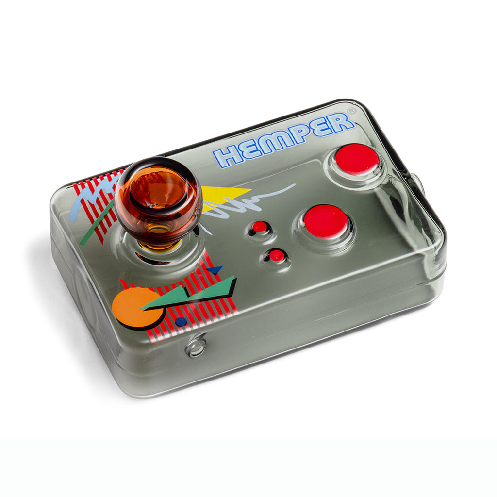 Glass • Arcade Controller Hand Pipe • Hemper