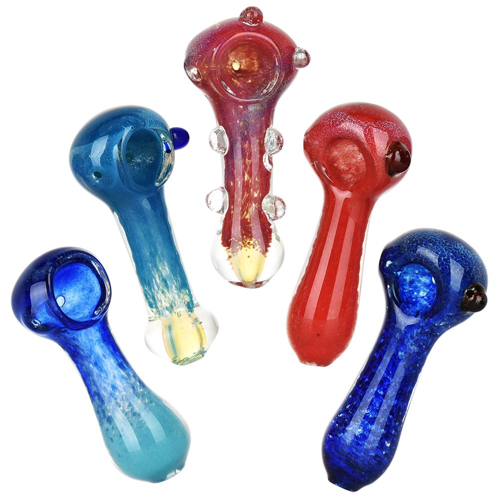 Medium Glass Pipes • 3.5" • Case of 20 • $6.00 per pack