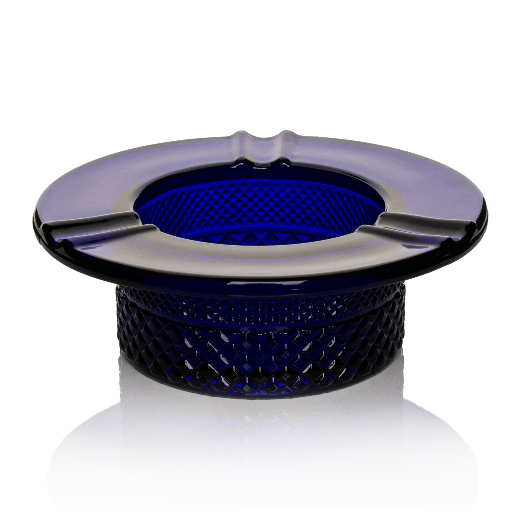 Ashtray • Cobalt Blue Glass • Jane West Twenties Collection