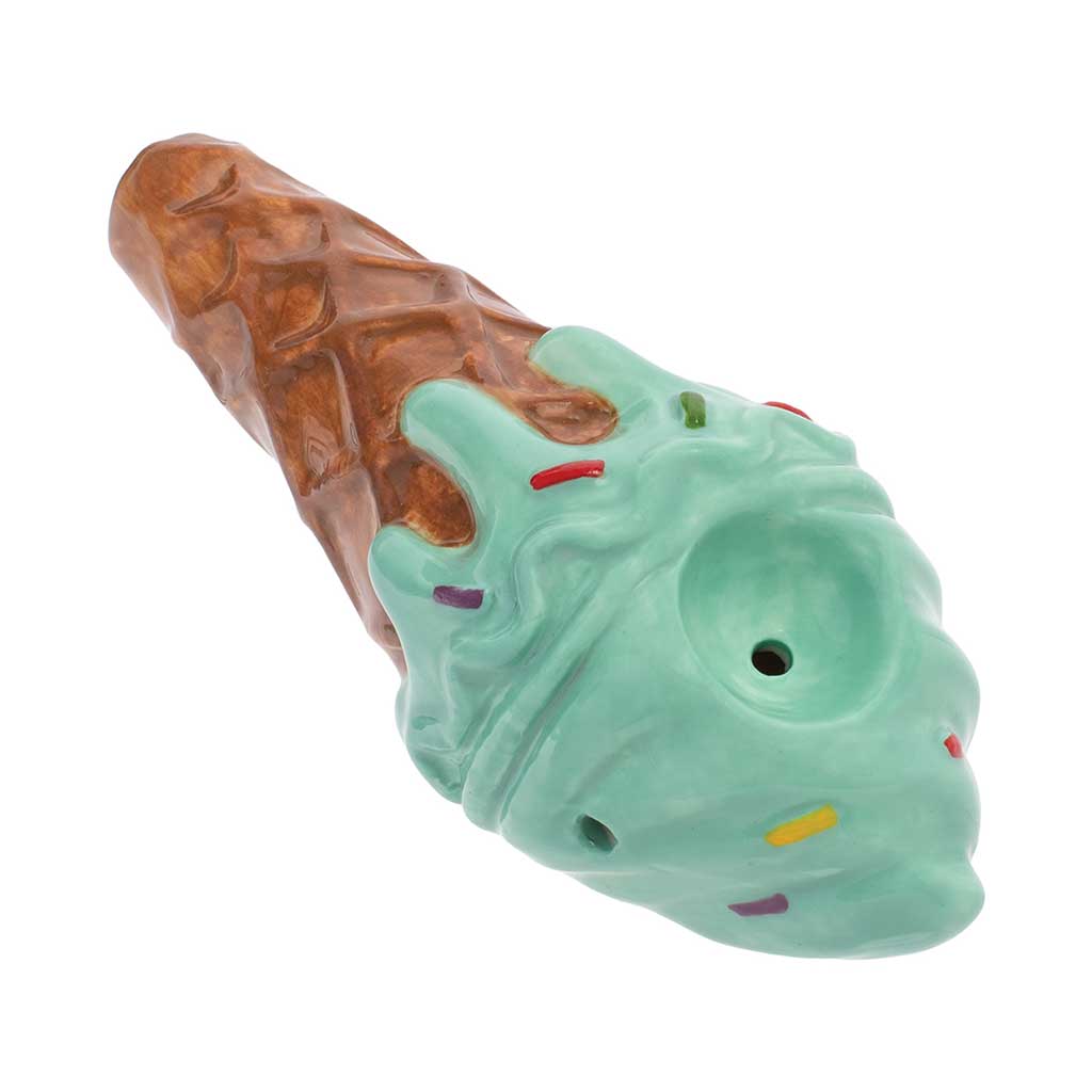 Ceramic • Ice Cream Hand Pipe