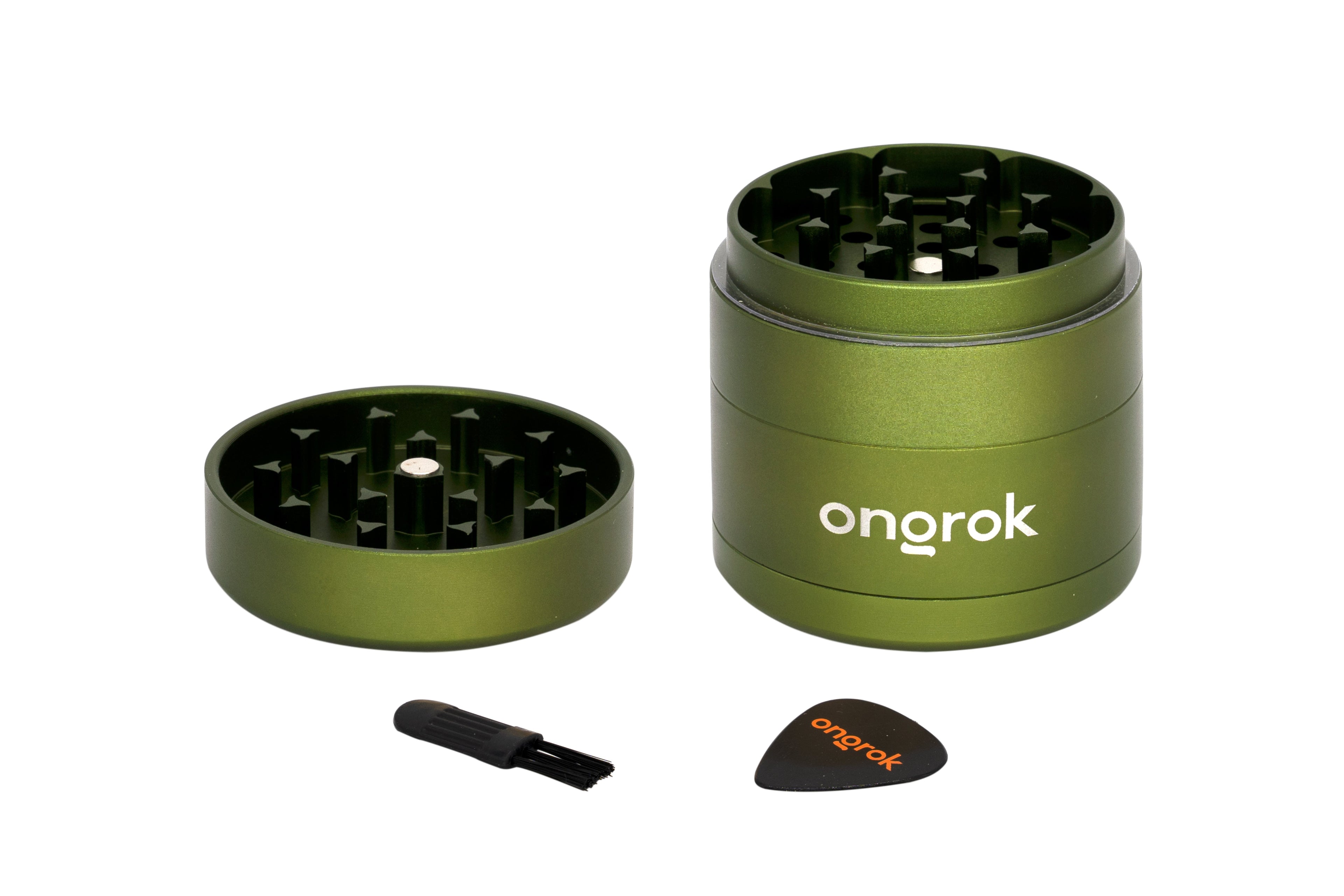 Ongrok Mini 4 Piece EZ Grinder (2.2 inch)

Experience the ultimate grinding solution with the Ongrok Mini 4 Piece EZ Grinder, designed specifically for those who demand efficiency and portability. This compact grinder boasts a variety of features that make it an essential tool for every herb enthusiast. Green