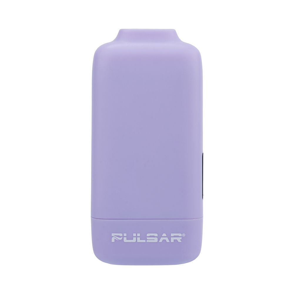 Purple phone case with 'Pulsar' branding on a white background