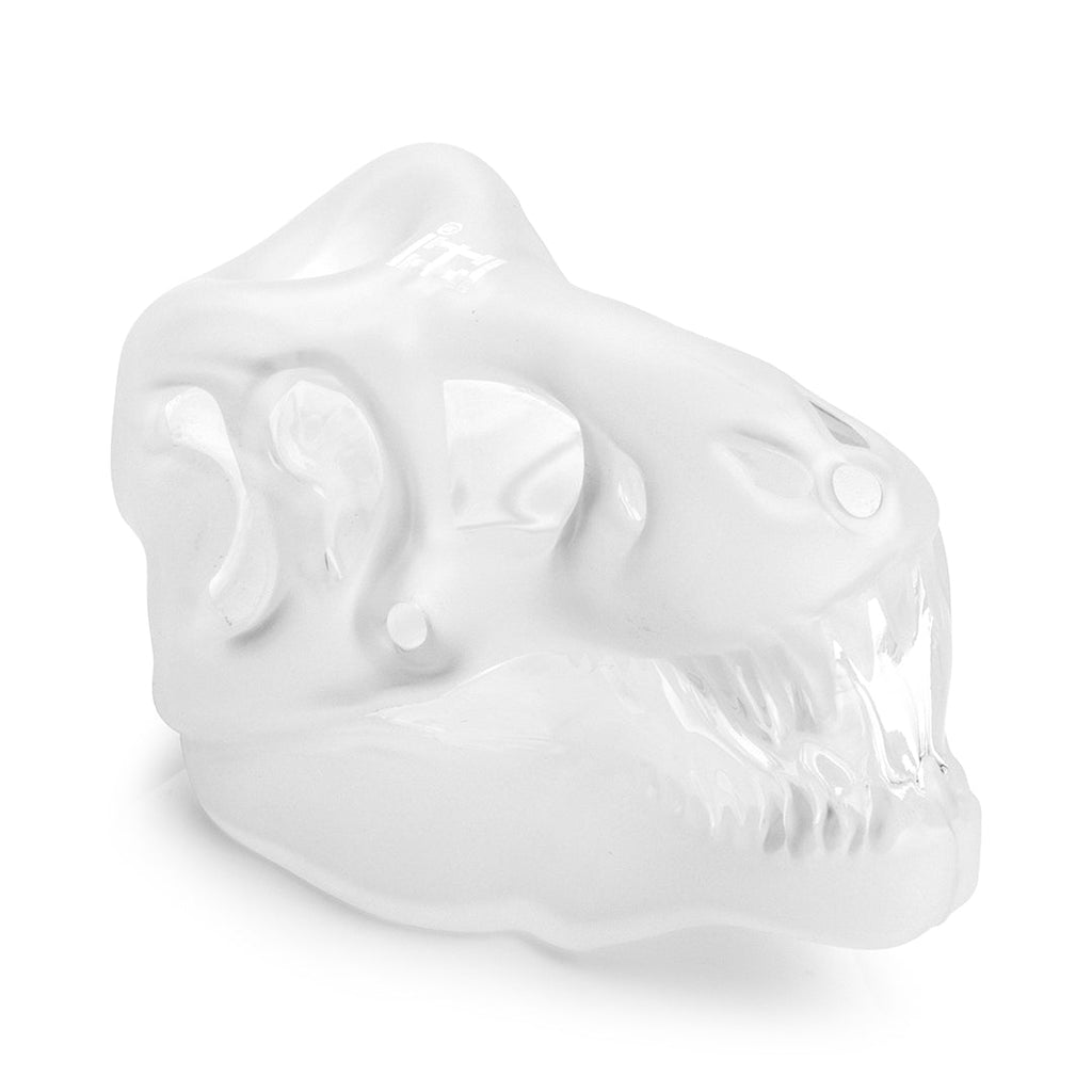 Glass • Jurassic Spark Skull Hand Pipe • Hemper