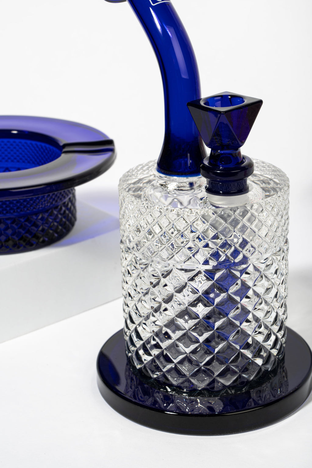 Ashtray • Cobalt Blue Glass • Jane West Twenties Collection