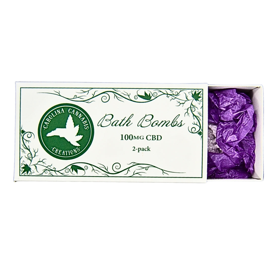 CBD Bath Bombs 2-pack (200mg)