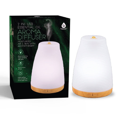 Designed for Atmosphere
Built for moments of reset, focus, and relaxation.

Soft LED lighting and a steady mist work together to create a calm, immersive environment—whether you're starting your day or winding down.

📦 DETAILS

• 🌬️ Ultrasonic diffusion for a fine, even mist
• 💧 Helps add moisture to dry air
• 🌿 Designed for use with essential oils
• 🔌 USB-powered for portability and ease
• 🔇 Quiet operation for uninterrupted use
• 💡 Color-changing LED ambient light
• ⚙️ Two mist settings with auto s