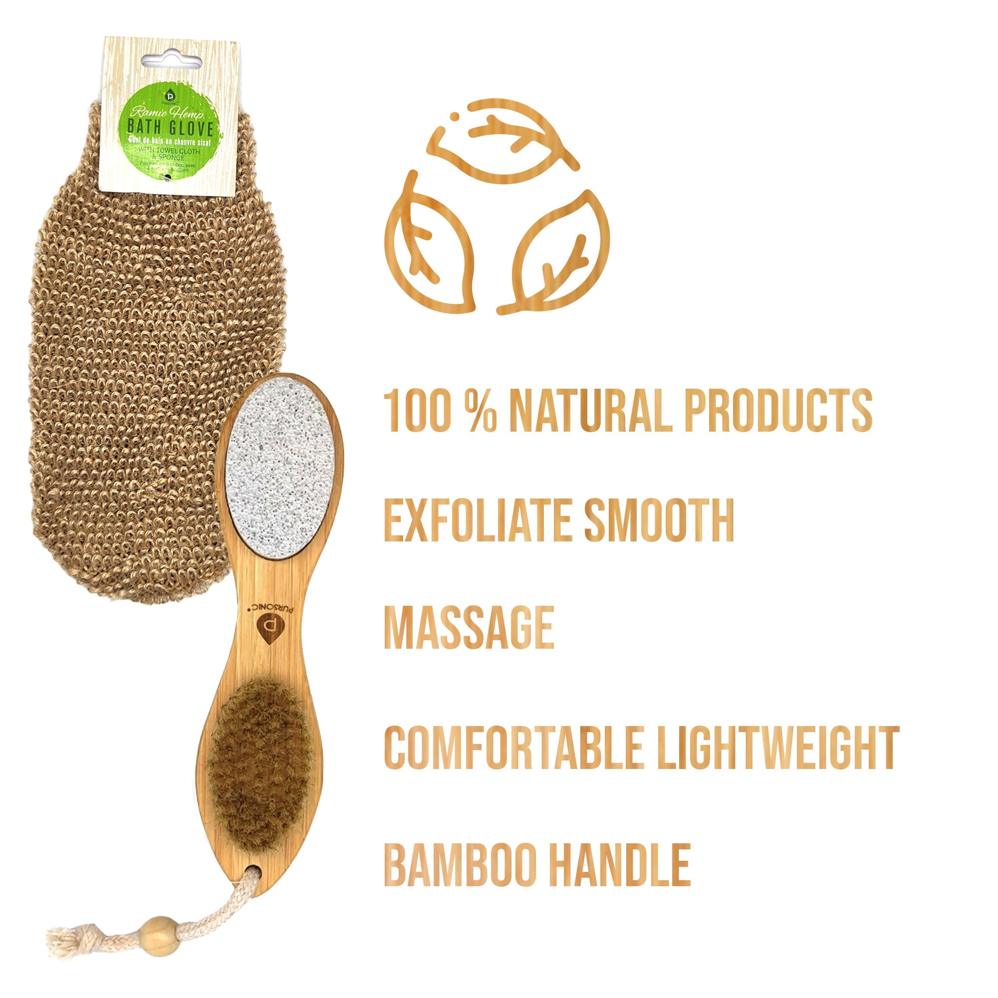 A dual-step care set designed to support your routine with balanced exfoliation and targeted foot care.

Combining natural sisal fibers with a multi-surface bamboo tool, this set brings together gentle texture and more focused smoothing—creating a simple, effective system for everyday use.

✨ EXPERIENCE

Designed for Reset
Built for those who value consistency and a more intentional approach to care.

From full-body exfoliation to more detailed foot care, each element is designed to help you maintain a clea