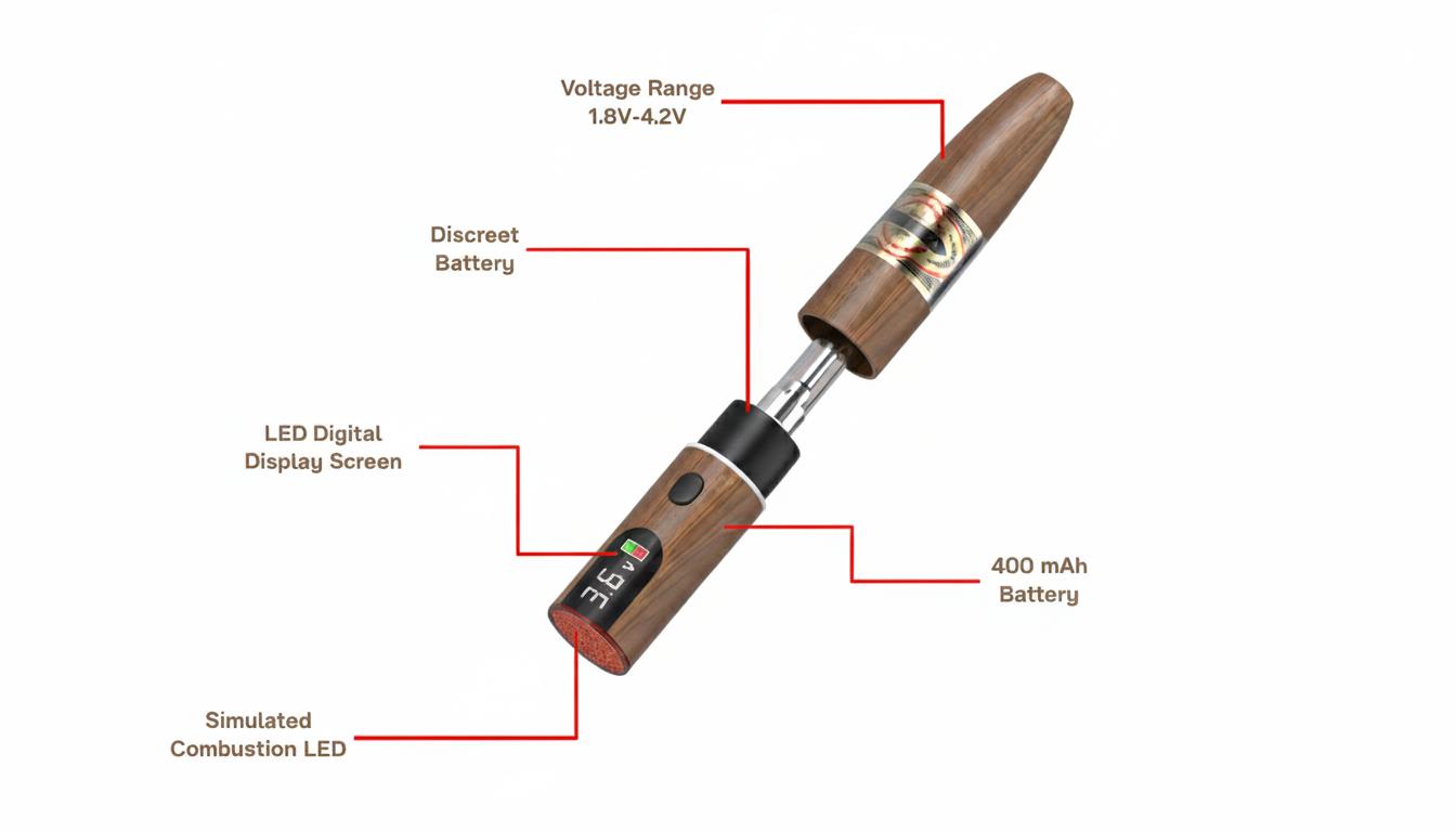 Cigar • 510 Battery