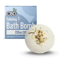 CBD Calming Bath Bomb (200mg) • Lemongrass Chamomile • Case of 24 • $7.99 per pack