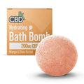 CBD Hydrating Bath Bomb (200mg) • Mango & Shea Butter • Case of 24 • $7.99 per pack