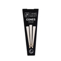 Pack of Jane West cones on a white background night 3pk
