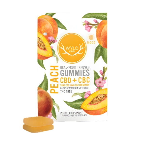 Peach CBD:CBC — 2 Pack • Case of 25 • $5.25 per pack
