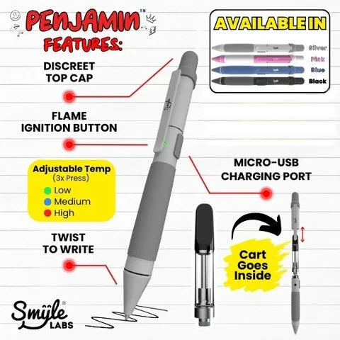 Discreet • Pen 510 Battery • Penjamin