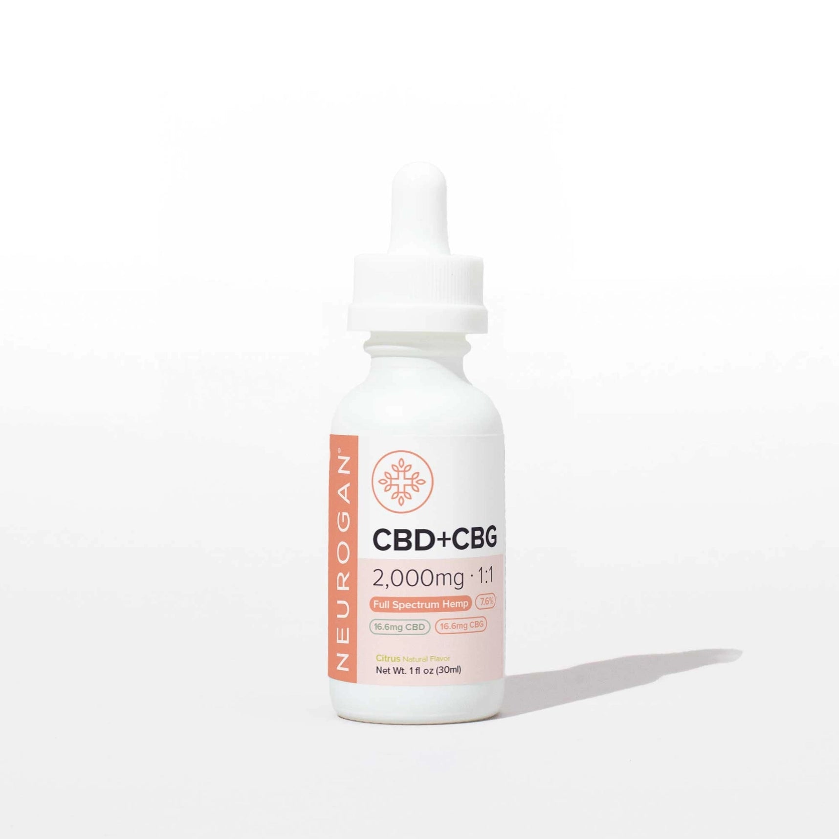 CBD + CBG Tincture (2,000mg) • Full Spectrum • Case of 10 • $20.09 per pack