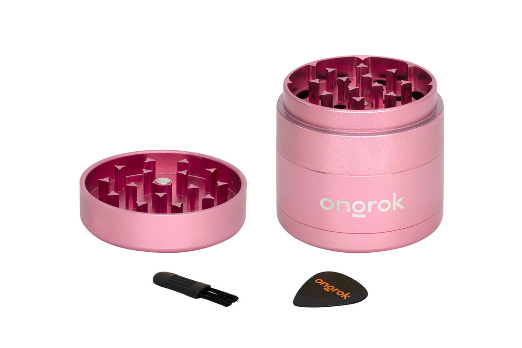 Ongrok Mini 4 Piece EZ Grinder (2.2 inch)

Experience the ultimate grinding solution with the Ongrok Mini 4 Piece EZ Grinder, designed specifically for those who demand efficiency and portability. This compact grinder boasts a variety of features that make it an essential tool for every herb enthusiast. Pink