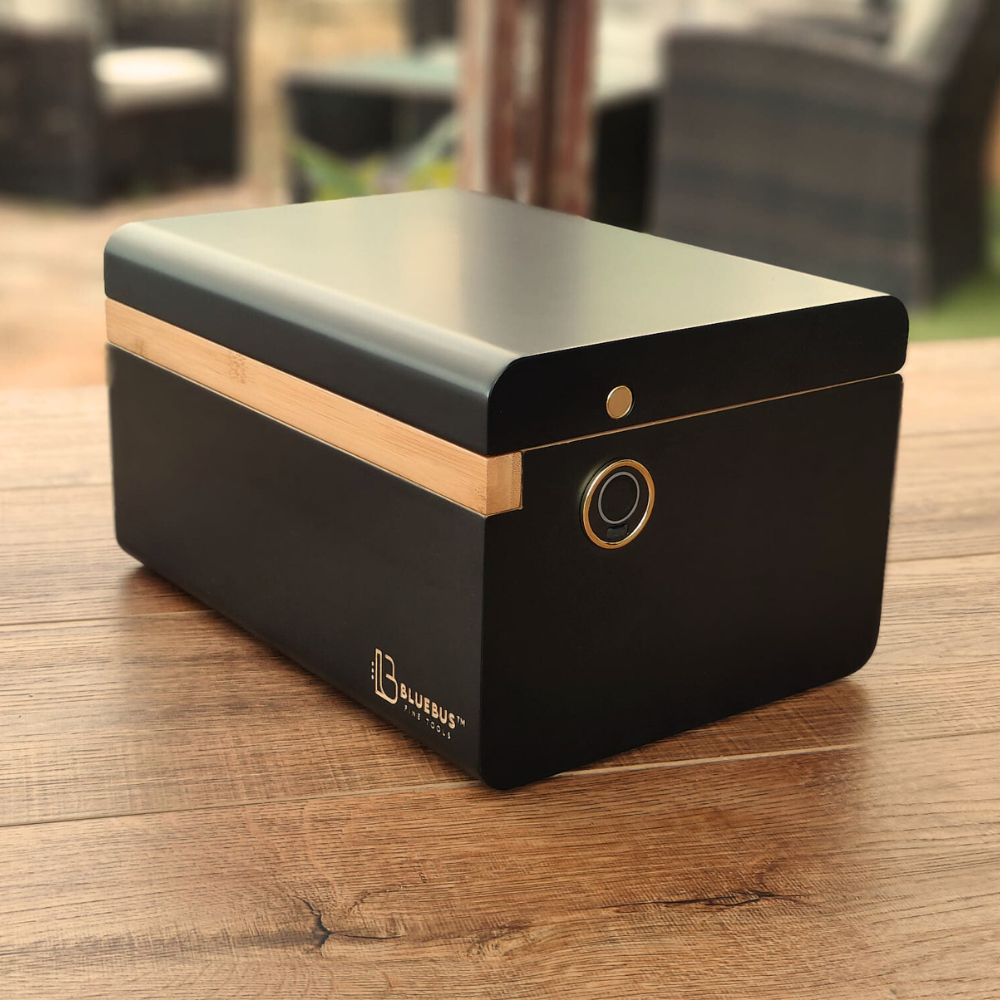 Control, elevated.
A precision-designed storage system crafted for security, organization, and seamless daily use.

Built with a biometric fingerprint lock and a thoughtfully engineered interior, Discovery 2.0 brings together modern access, clean design, and complete functionality—keeping your setup secure, organized, and always within reach.

✨ EXPERIENCE

Designed for Control
Built for those who value both privacy and precision.

From its fingerprint-enabled access to its integrated preparation surface, e