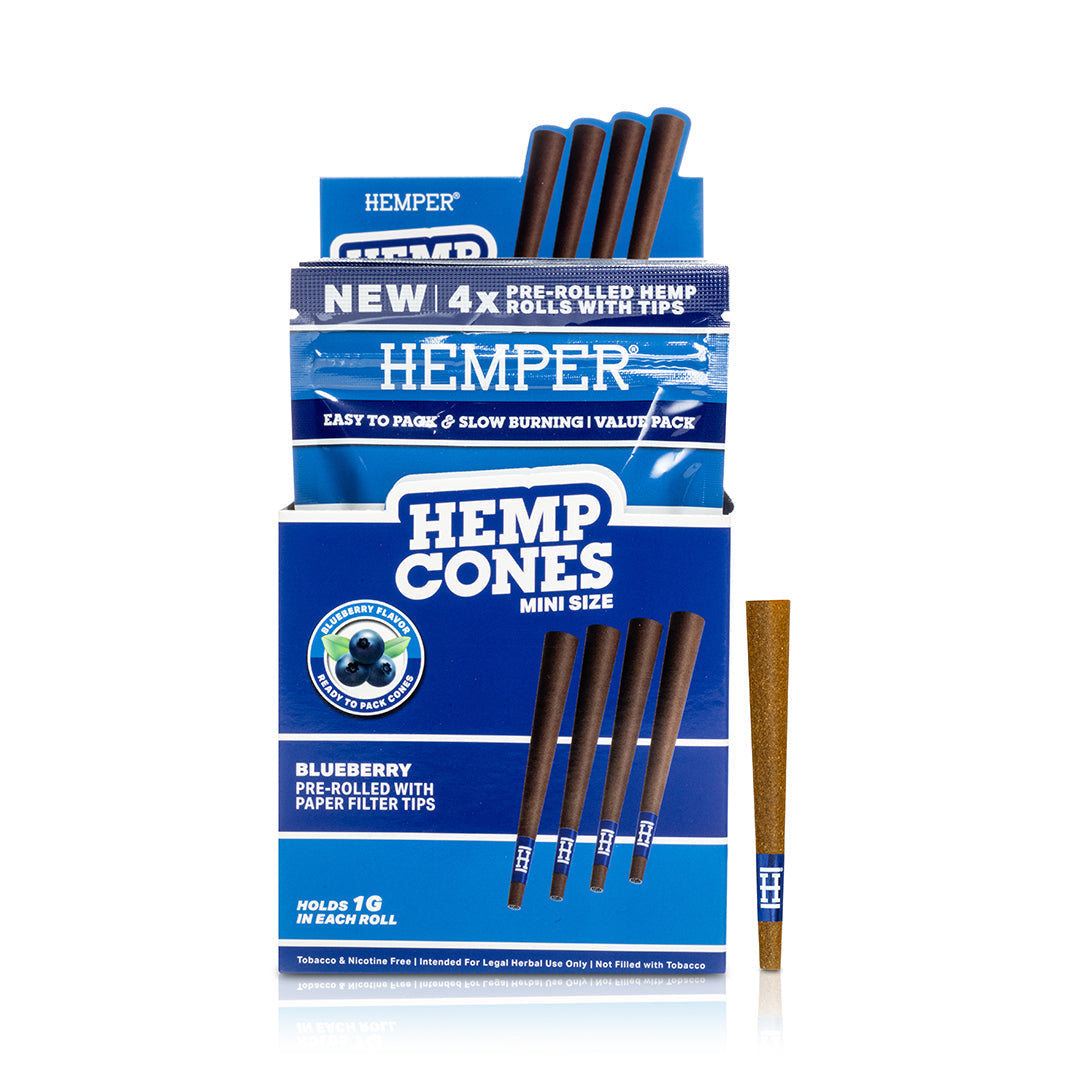 Hemp Cones • Mini Size • Flavored (4PK)