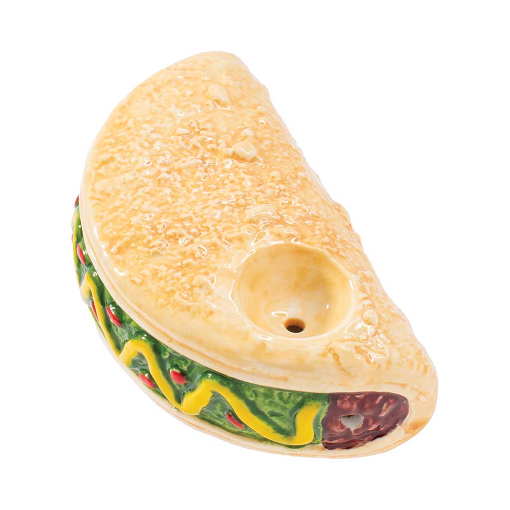 Ceramic • Taco Hand Pipe