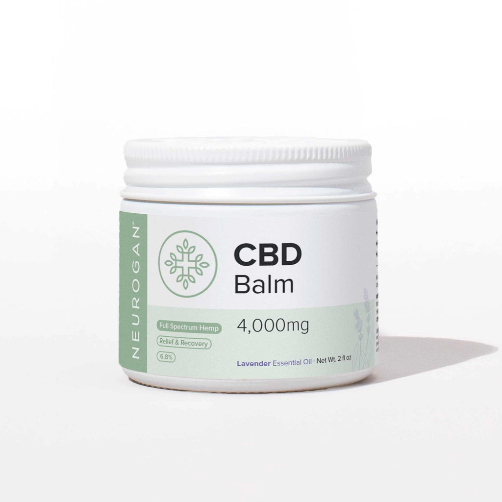 CBD Balm (4,000mg) • Full Spectrum • Case of 5 • $35 per pack