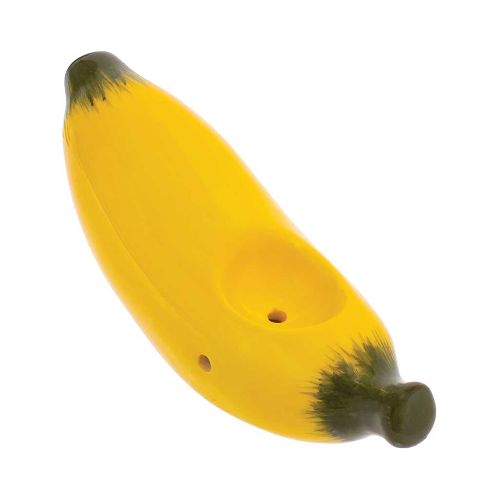 Ceramic • Banana Hand Pipe