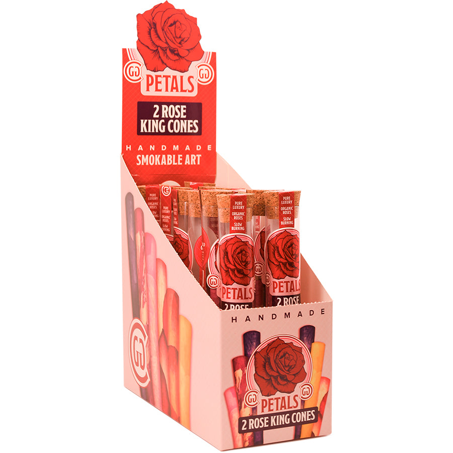 Rose Petal King Cones • 2 Pack • Display • Case of 12 • $9.00 per pack