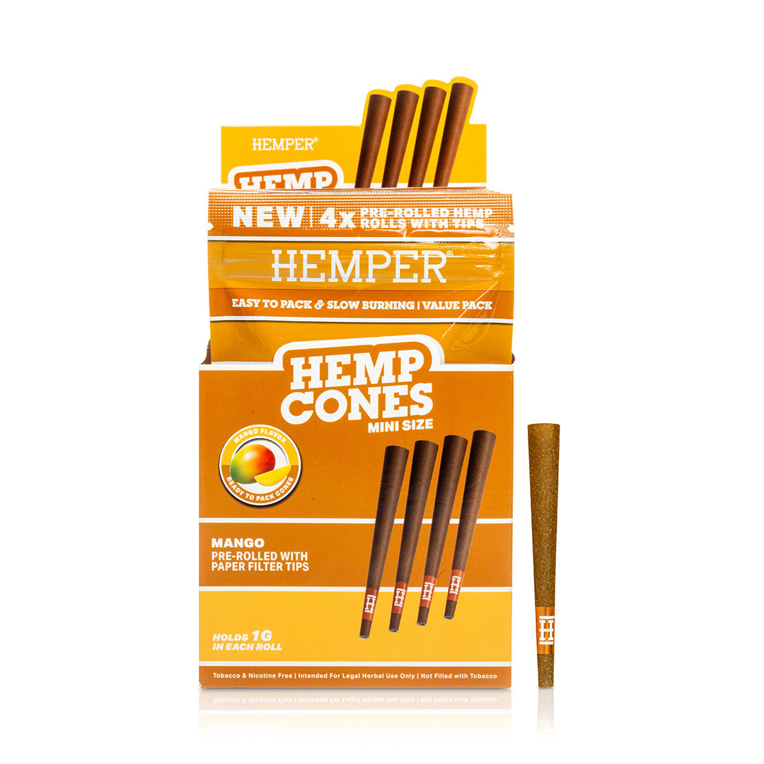 Hemp Cones • Mini Size • Flavored (4PK)