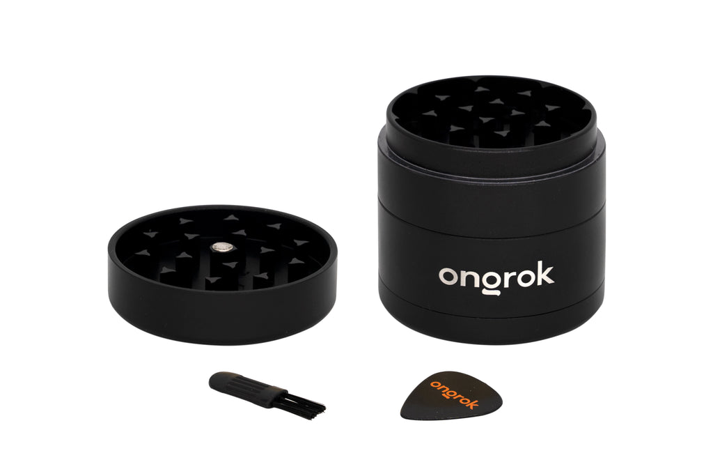 Ongrok Mini 4 Piece EZ Grinder (2.2 inch)

Experience the ultimate grinding solution with the Ongrok Mini 4 Piece EZ Grinder, designed specifically for those who demand efficiency and portability. This compact grinder boasts a variety of features that make it an essential tool for every herb enthusiast. Black