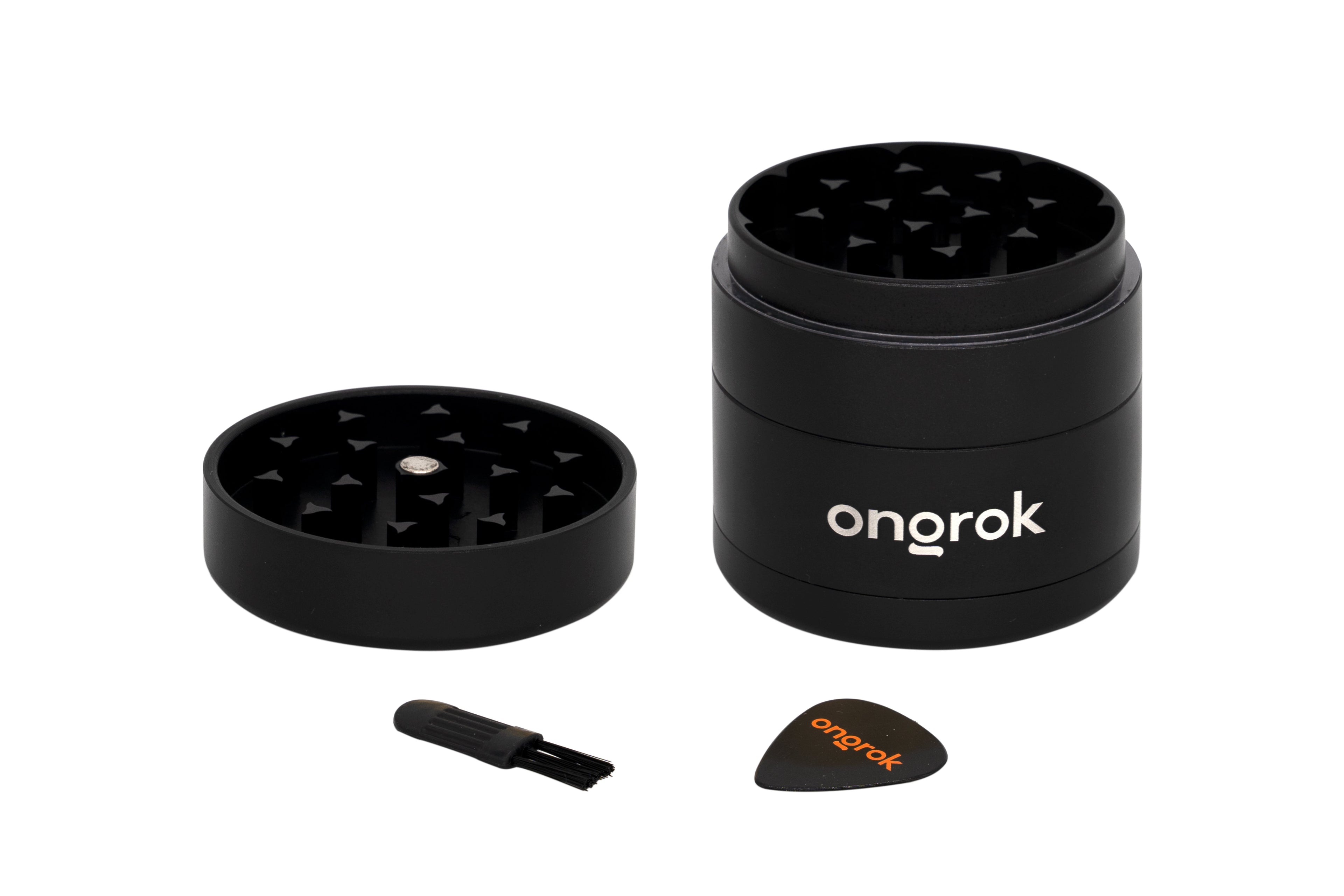 Ongrok Mini 4 Piece EZ Grinder (2.2 inch)

Experience the ultimate grinding solution with the Ongrok Mini 4 Piece EZ Grinder, designed specifically for those who demand efficiency and portability. This compact grinder boasts a variety of features that make it an essential tool for every herb enthusiast. Black