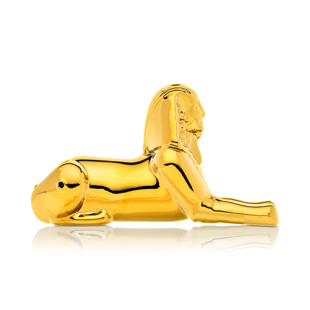 Glass • Egypt Sphinx Glass Hand Pipe • Hemper