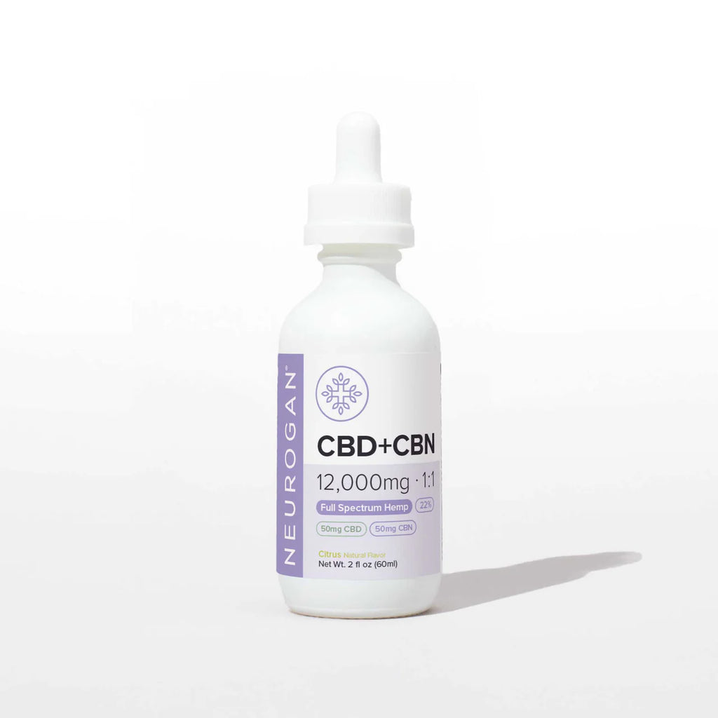 CBD + CBN Tincture (12,000mg) •  Full Spectrum • Case of 8 • $98 per pack