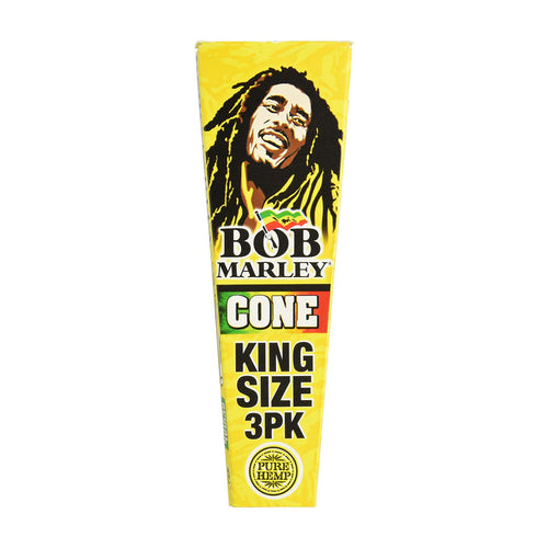Bob Marley Pre-Rolled Hemp Cones • Display • Case of 33 • $2.90 per pack