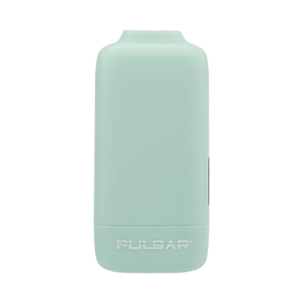 Mint green container with 'Pulsar' branding on a white background