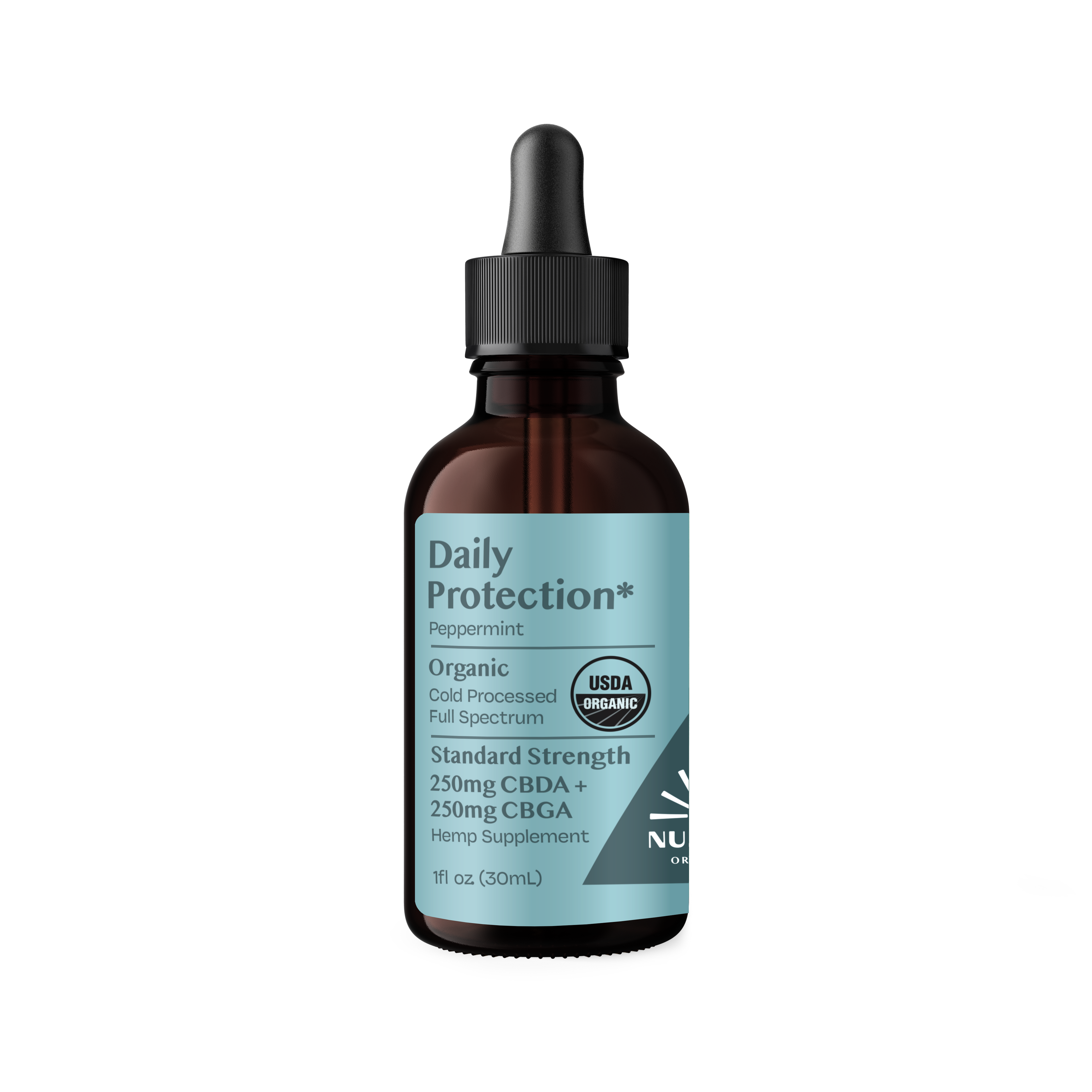 CBGA + CBDA Tincture (500mg) • Peppermint