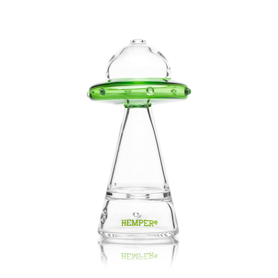 Glass • UFO Hand Pipe • Hemper