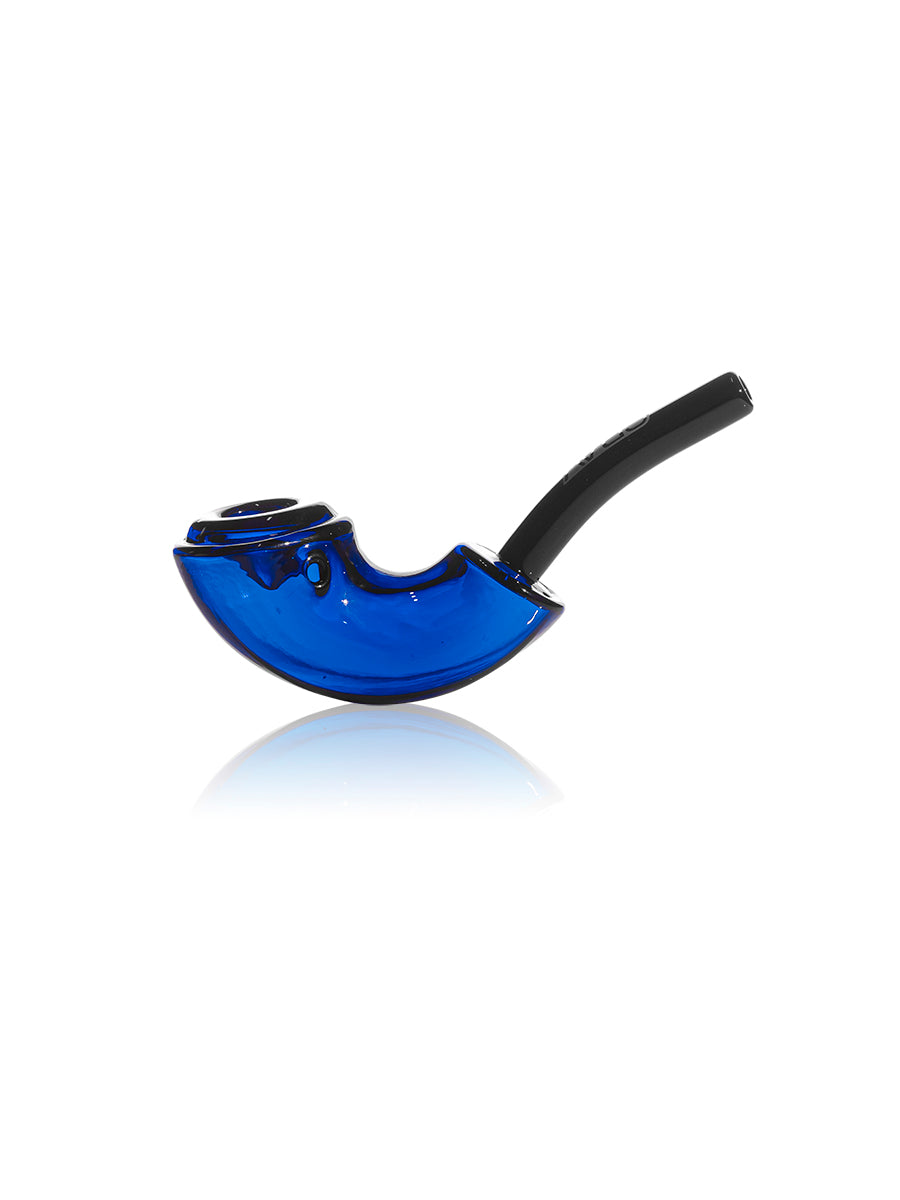 Glass • Rocker Sherlock Hand Pipe • Grav