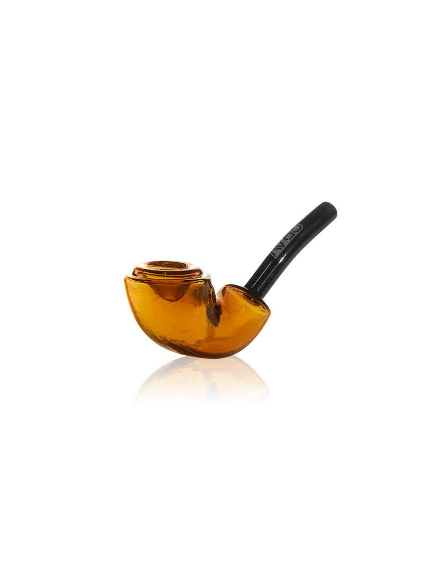 Glass • Rocker Sherlock Hand Pipe • Grav