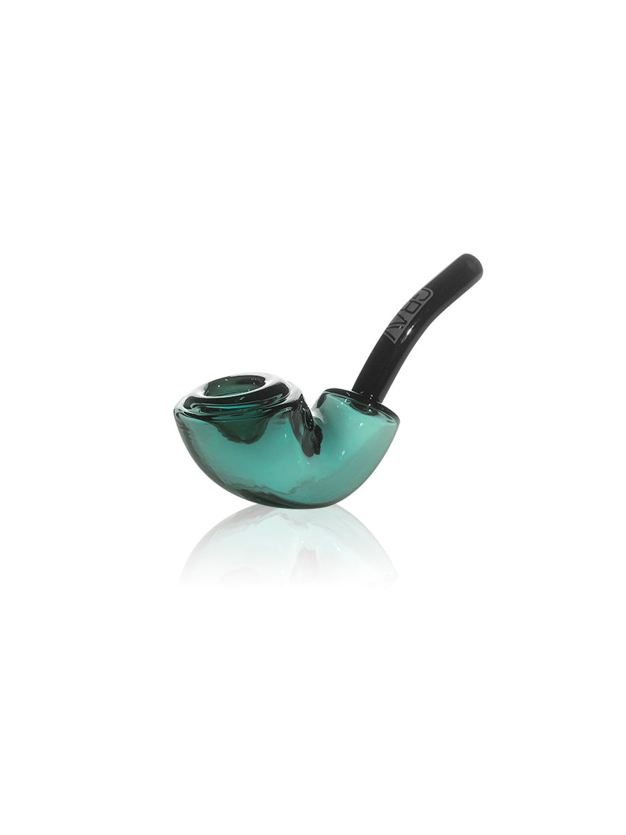 Glass • Rocker Sherlock Hand Pipe • Grav