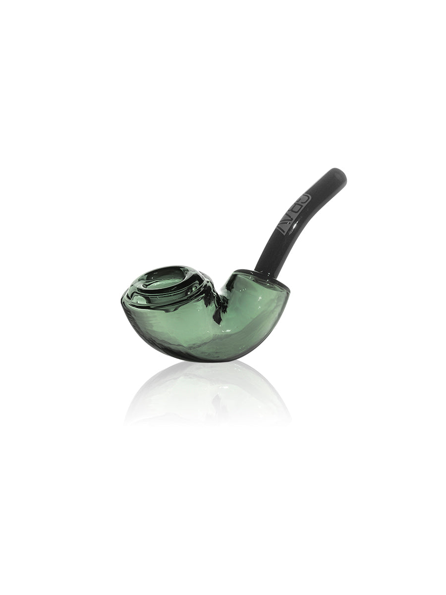 Glass • Rocker Sherlock Hand Pipe • Grav