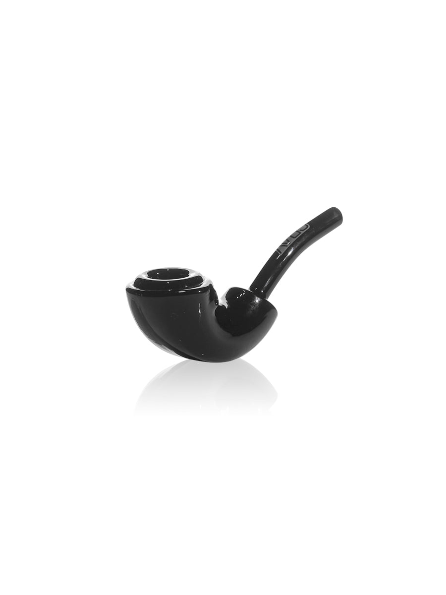 Glass • Rocker Sherlock Hand Pipe • Grav