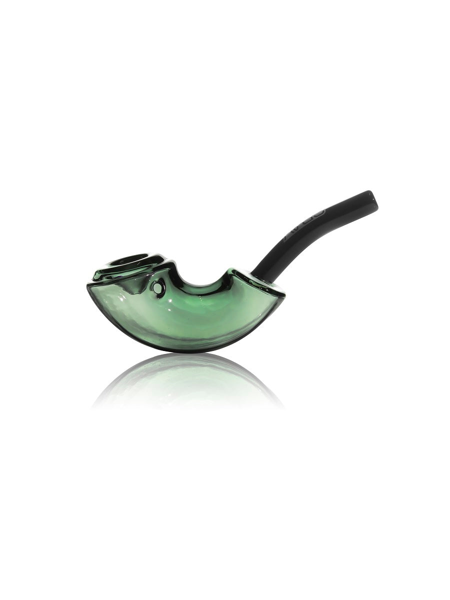 Glass • Rocker Sherlock Hand Pipe • Grav