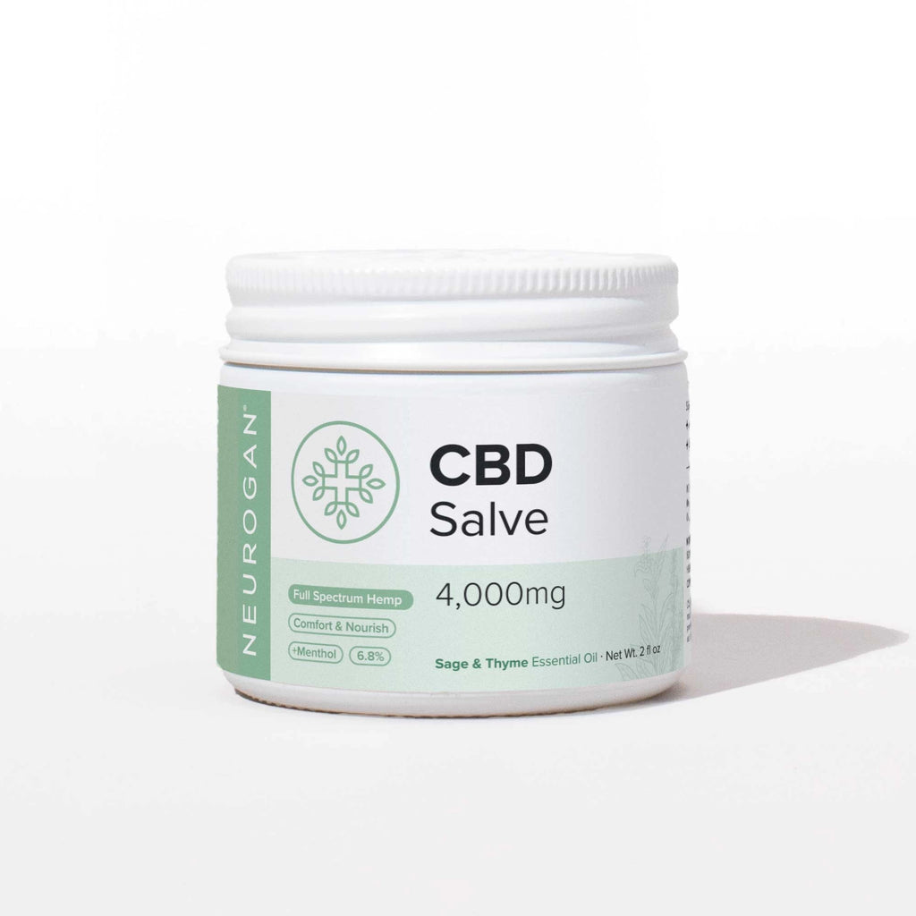 CBD Salve (4,000mg) • Full Spectrum • Case of 5 • $35 per pack